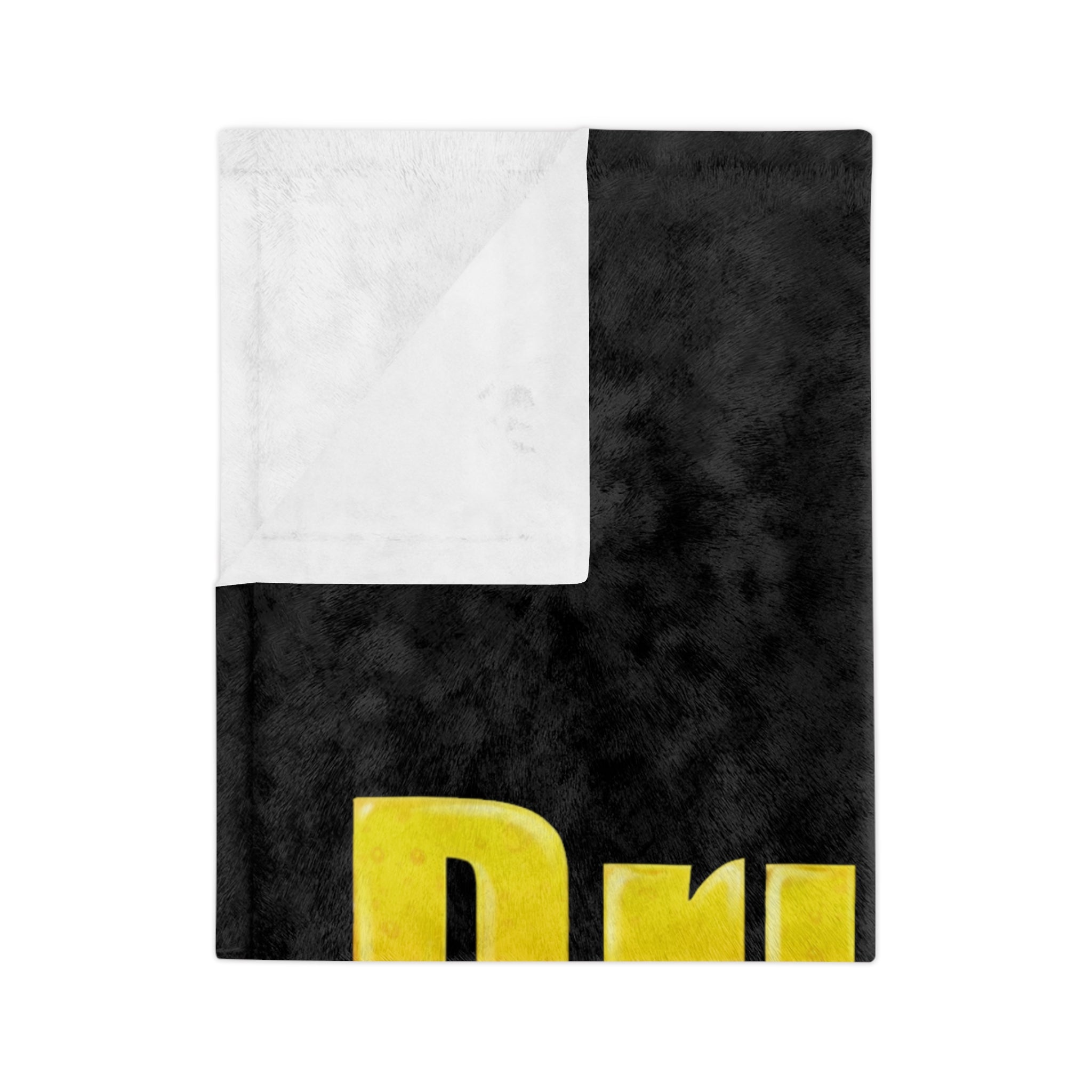 Drum Honey Velveteen Cozy Throw Blanket
