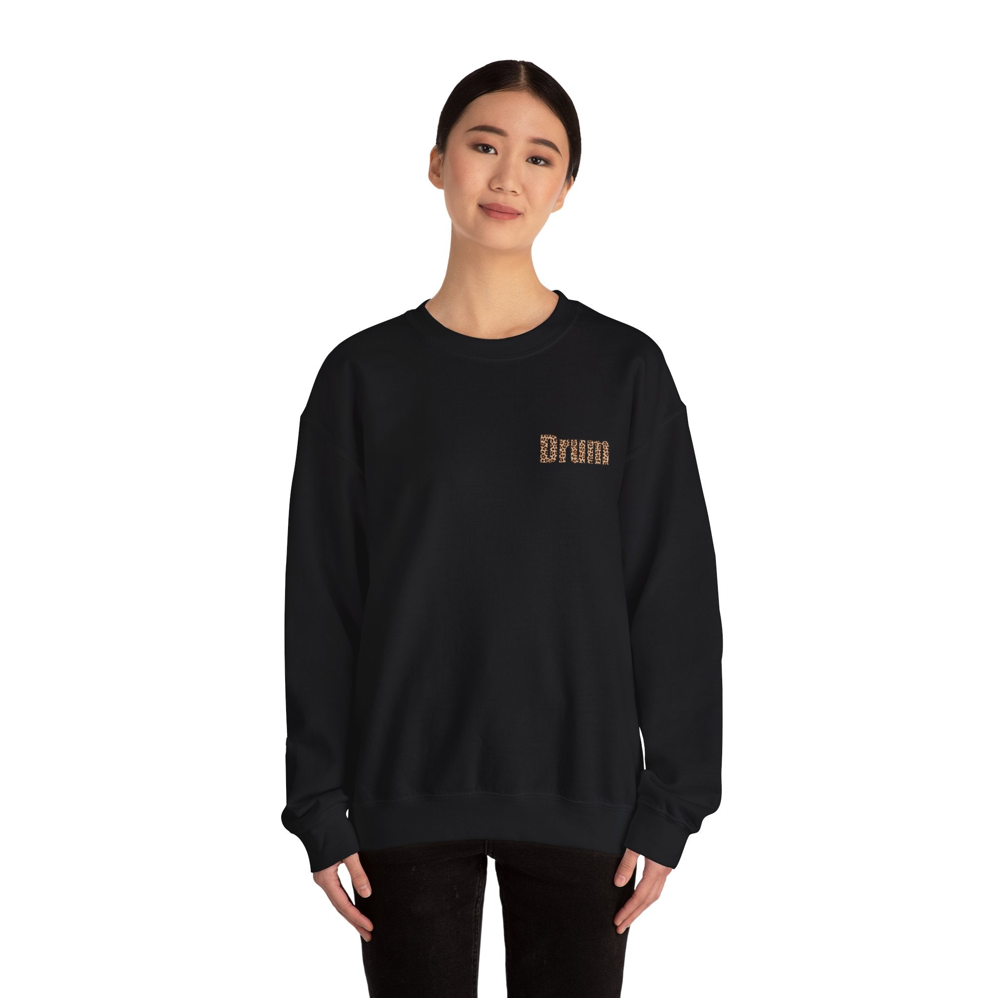 Leopard Print Drum Unisex Sweatshirt