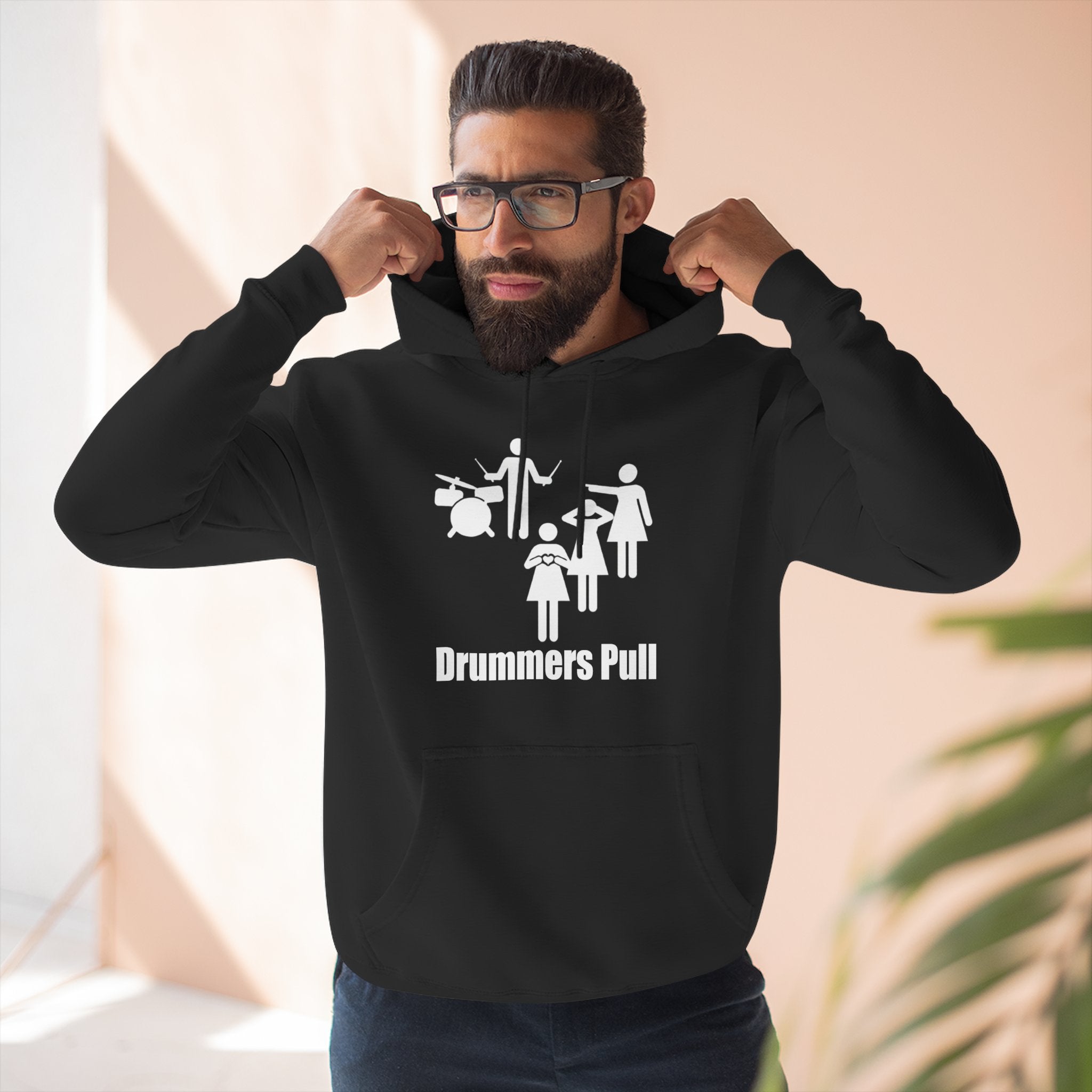 Unisex Drummers Pull Hoodie