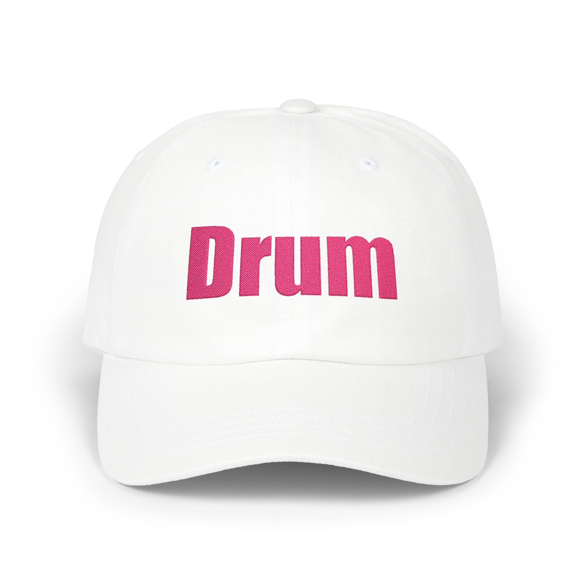 Drum Pink Print Classic Dad Cap