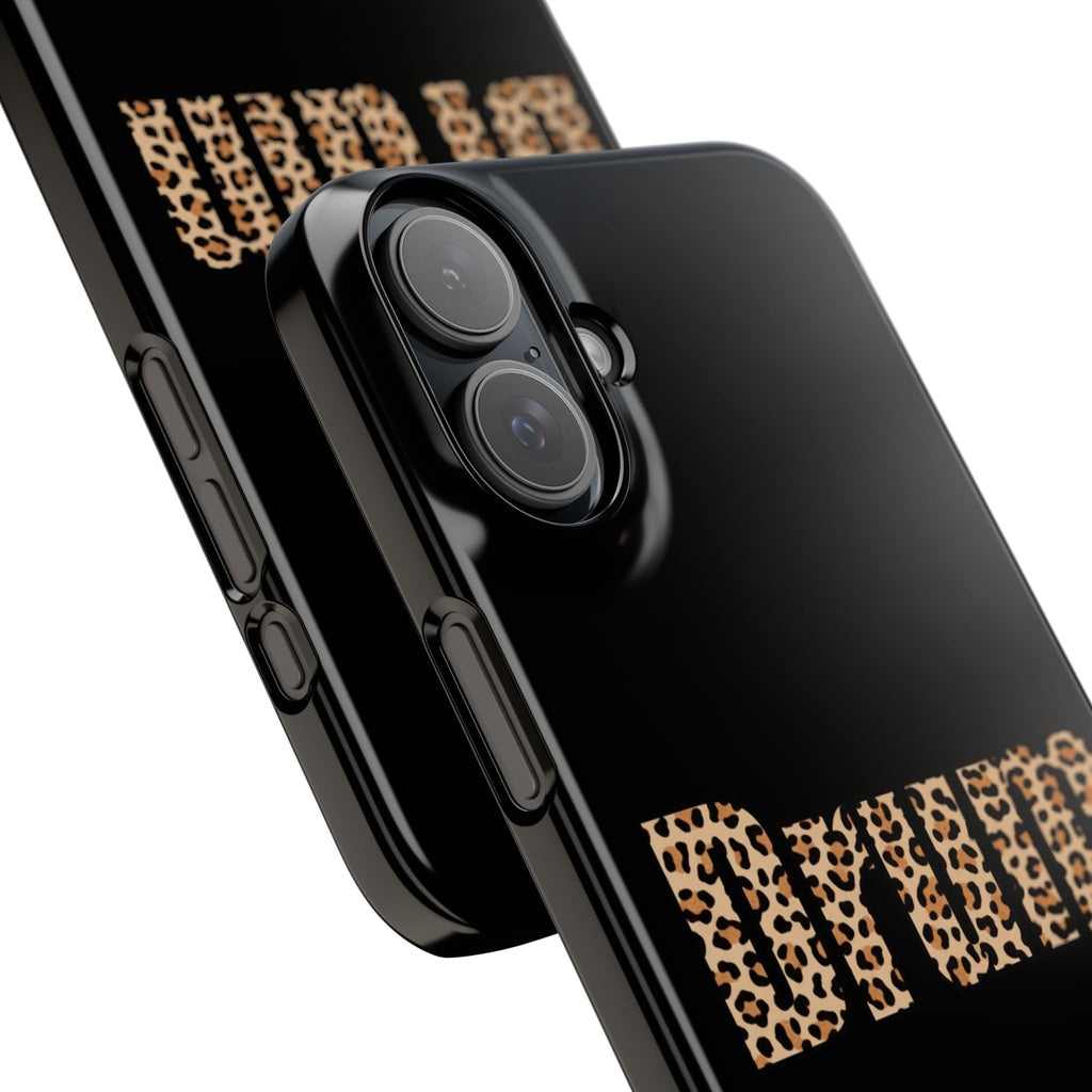 Leopard Print Drum Phone Case