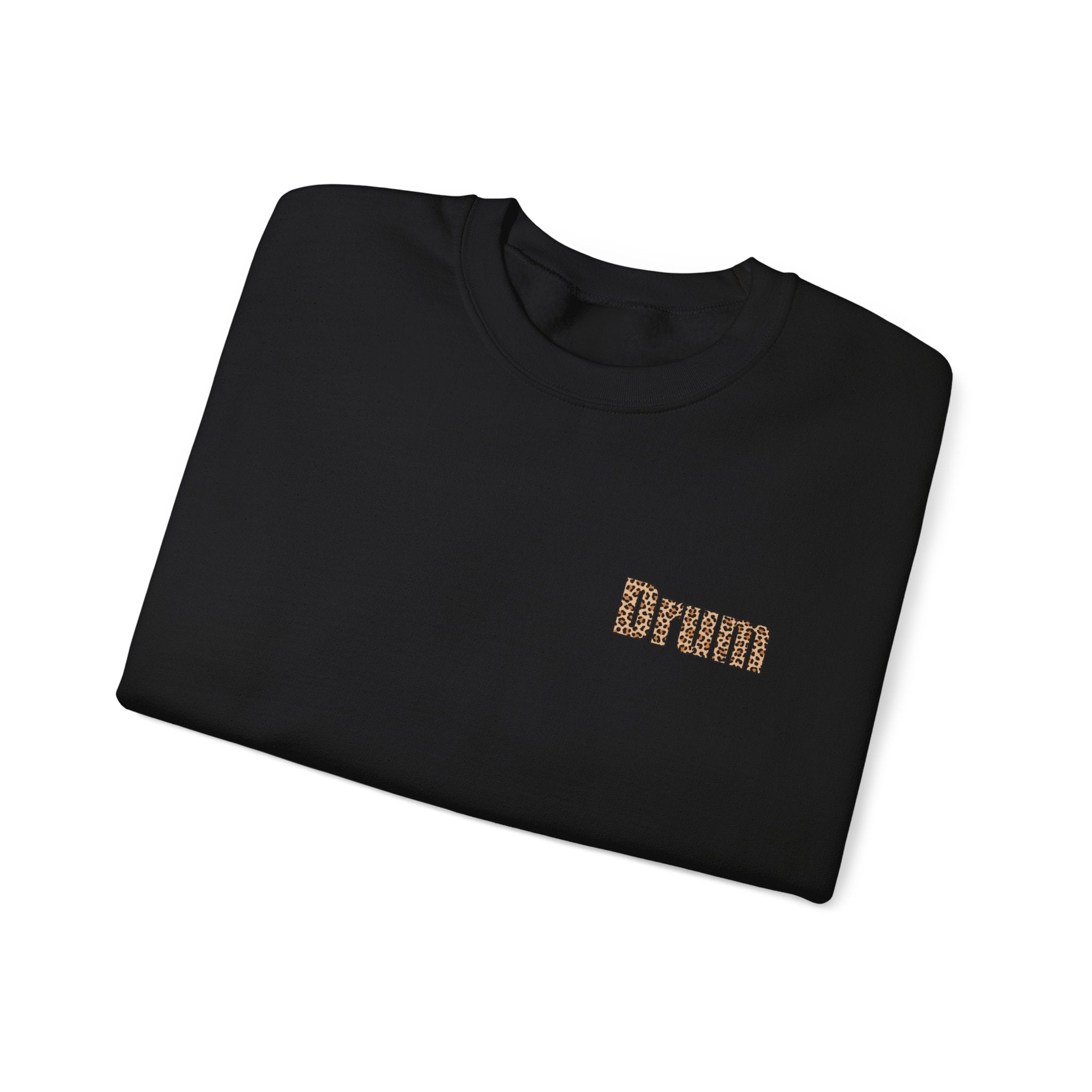 Leopard Print Drum Unisex Sweatshirt