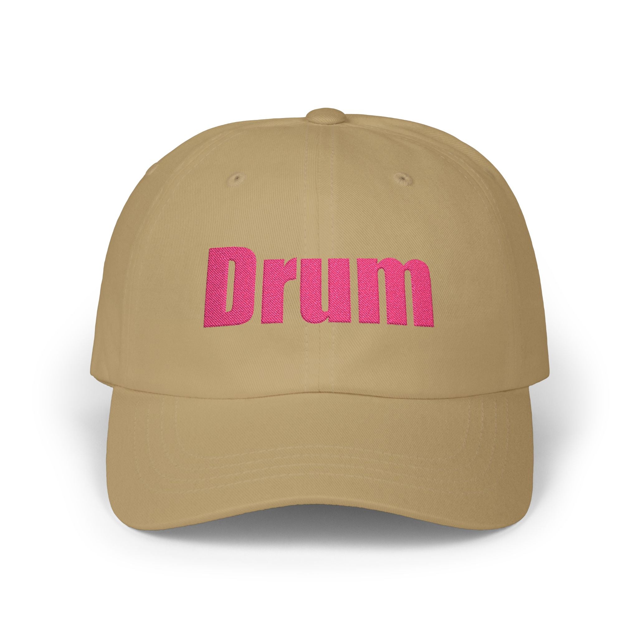 Drum Pink Print Classic Dad Cap