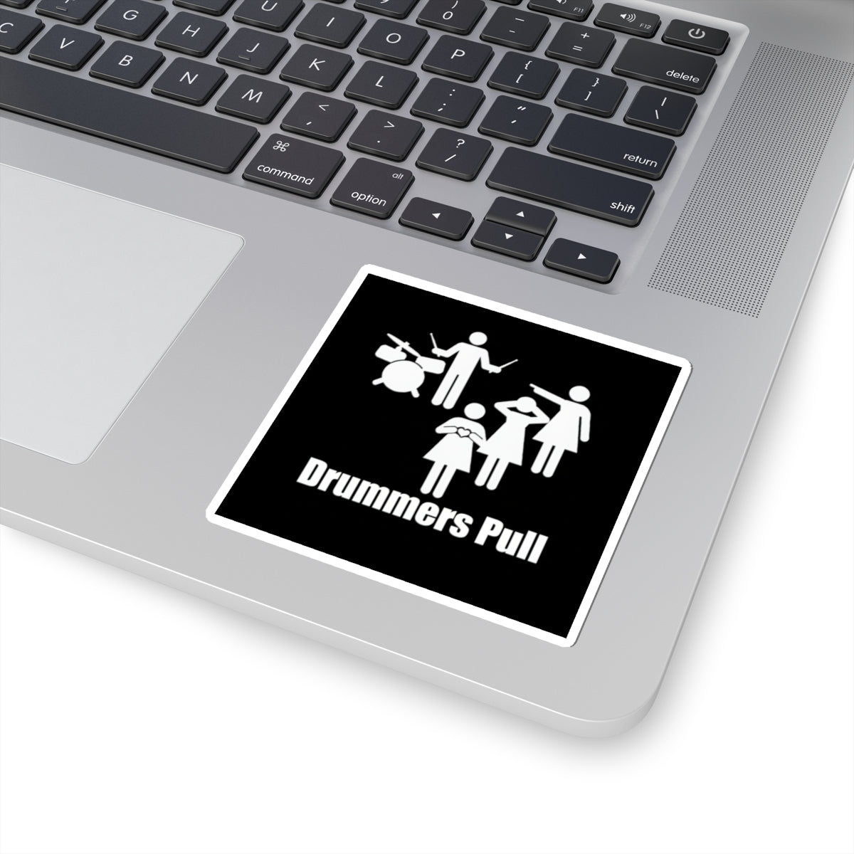 Drummers Pull Sticker
