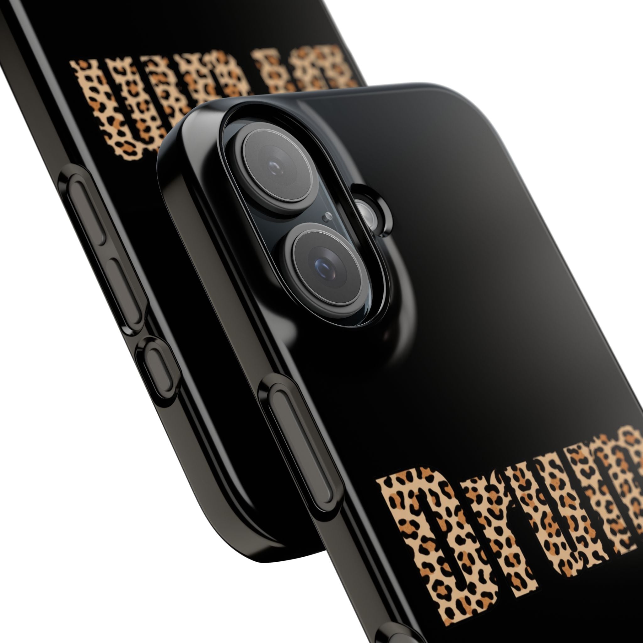 Leopard Print Drum Phone Case
