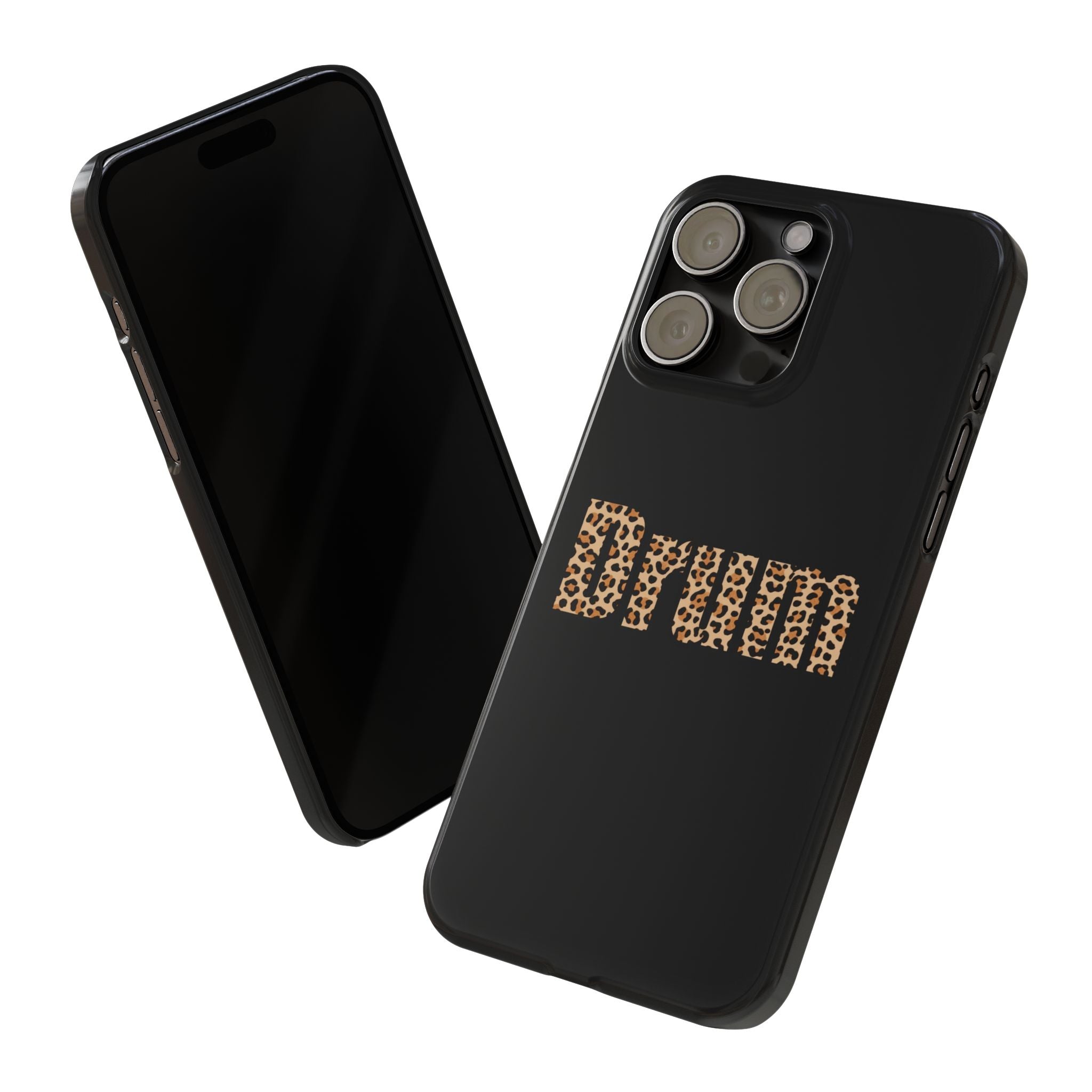 Leopard Print Drum Phone Case