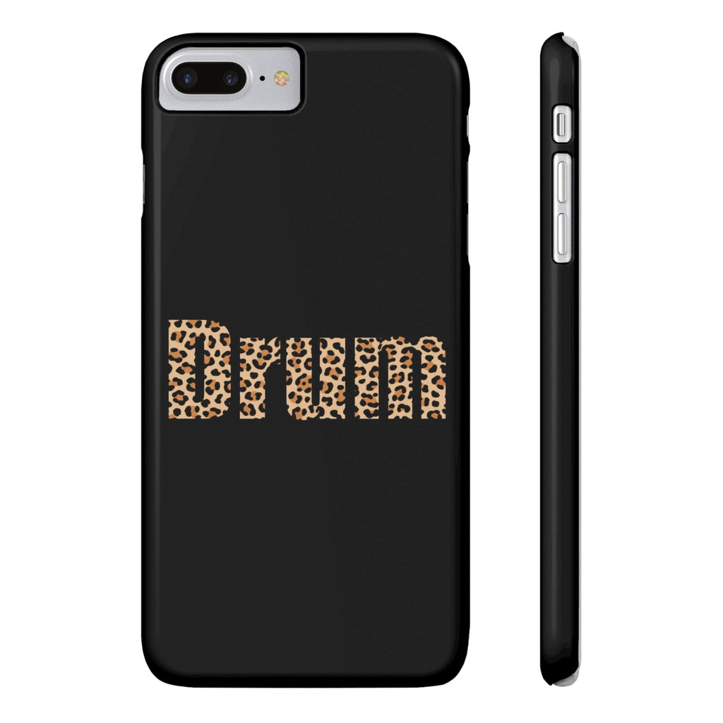 Leopard Print Drum Phone Case